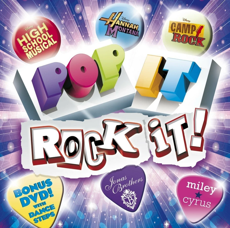 Pop It Rock It 5099968460921 CD With DVD