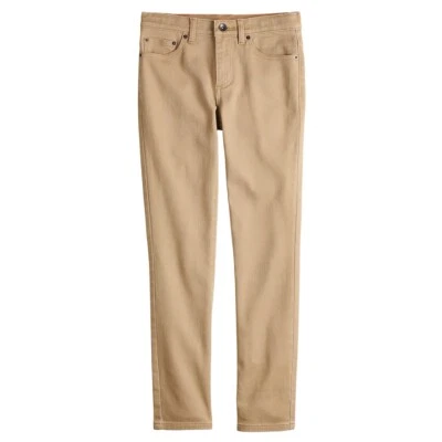 $40 NUEVO CON ETIQUETAS ☀URBAN PIPELINE☀ JEANS Talla 14 Ajustados Elastizados Niños Cintura Ajustable Nuevo Foto 1 de 3