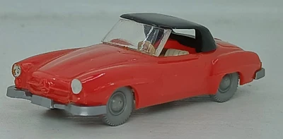 Wiking 1:87 - Mercedes 190 SL - orangerot ,  CS 385/3A - Bild 1 von 4