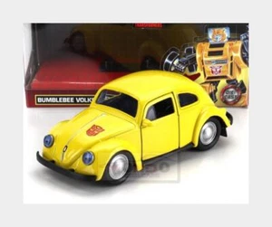 1:32 JADA Volkswagen Beetle 1969 Bumblebee Transformers Movie Yellow 253112012 M - Picture 1 of 2