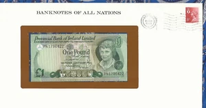 Banknotes of All Nations Northern Ireland 1979 1 pound P 247b UNC Prefix PN - Picture 1 of 3