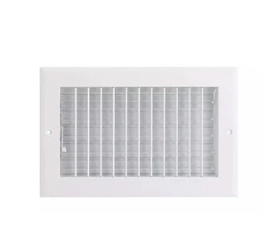 **NEW** Air Vent Grille/Cover, Wall/Ceiling (White) 10"×8" Face - Picture 1 of 2