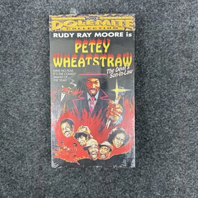 Petey Wheatstraw The Devils Son-In-Law VHS Movie 2002 Rudy Ray Moore Sealed New - Image 1 of 4