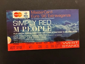Simply Red And M People Ticket 1996 - Picture 1 of 1