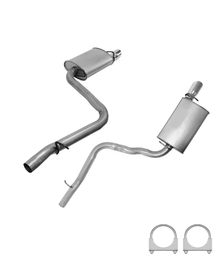 Par de silenciadores de escape para: Dodge Magnum R/T 2005-2008 5,7 L Foto 1 de 4