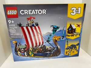 LEGO CREATOR: Retired Viking Ship and the Midgard Serpent 31132 Neu im Karton/Versiegelt - Bild 1 von 17