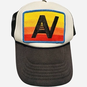 Aviator Nation Retro Nylon Trucker Mesh Hat SnapBack Black Otto Men’s Unisex - Bild 1 von 11