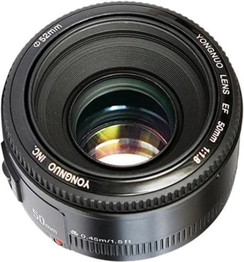 Yongnuo YN 50mm F/1.8 Nikon Photograph Lense Camera Lens - Image 1 of 1