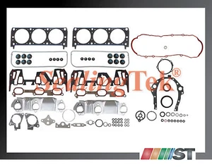 Juego completo de sellos de cilindro de motor Fit 99-03 GM 3100 3.1L 189 V6 VIN J - Imagen 1 de 1