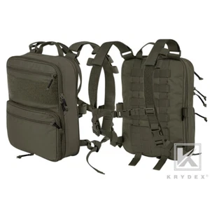 KRYDEX 23L D3 Flatpack Tactical Expandable Backpack MOLLE/PALS Bag Ranger Green - Picture 1 of 12