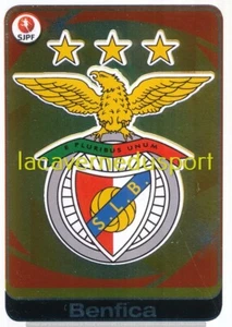 035 EMBLEMA BADGE # FOIL SL BENFICA STICKER PANINI FUTEBOL 2016 2017 - Foto 1 di 1