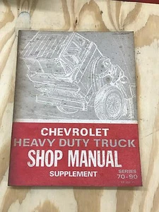 1971 Chevrolet Heavy Duty Truck Shop Manual Supplement Series 70-90 - Bild 1 von 12