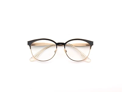 Tommy Hilfiger Eyeglasses, Frames Only, TH 1359 K1T, 52-16-140, Metal, Black/Gld - Image 1 of 4