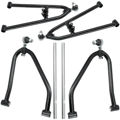 Brazos A extendidos deportivos L/R delanteros 2" más anchos para Kawasaki KFX450R KFX 450R 2008-2014 Foto 1 de 4