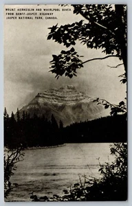 Conoco Touraide Postkarte Mount Kerkeslin, Jasper Nationalpark + Fluss, Kanada - Bild 1 von 2