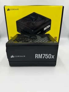 Corsair RM750 80 PLUS Gold Certified Fully Modular PSU *OPENED NEVER USED - Photo 1/6