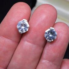 Sterling Silver 925 Jewellery · Clear Stone Octagon Stud Earrings · Large