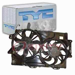 TYC Dual Radiator & Condenser Fan Assembly for 2008-2009 Pontiac Torrent et