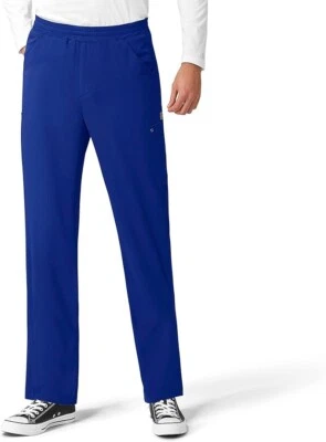Pantalón cargo WonderWink Aero para hombre 5429 panel tejido azul talla 5X Foto 1 de 3