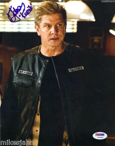 Kenny Johnson Sons Anarchy Shield Signed Autograph 8x10 Photo PSA DNA COA mr-22 - Picture 1 of 2