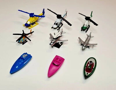 Micro Machines Planes, Helicopters & Boats Listing to choose from - Galoob, RARE - Image 1 of 3