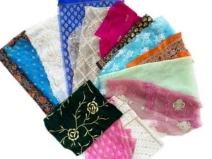 Mix Colorful Fabric Bundle For Making Doll Clothing - Sale by Weight - 100gms - Picture 1 of 4