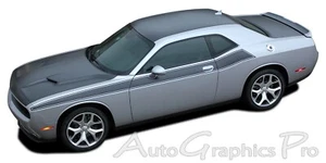 Pursuit T/A Body Stripes Decal 3M Vinyl Graphic for 2011-2023 Dodge Challenger - Picture 1 of 7