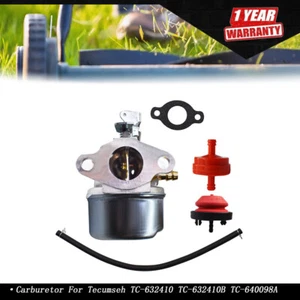 Carburetor For Tecumseh TC-632410 TC-632410B TC-640098A TC-640098 TC-640092 - Picture 1 of 7
