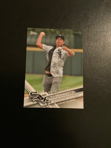 2017 Topps Series 2 Baseball First Pitch #FP-34 Ty Pennington White Sox