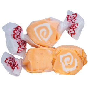 Orange Cream Salt Water Taffy One Half Pound - Picture 1 of 1