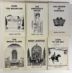 Mark Van Tine Fantasy Book Series, Full Set 6 Complete - Very Rare, Signed - Picture 1 of 12