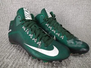 NIKE ALPHA PRO MEN'S FOOTBALL CLEATS 705409-310 GREEN BLACK SZ 11.5 - Foto 1 di 9