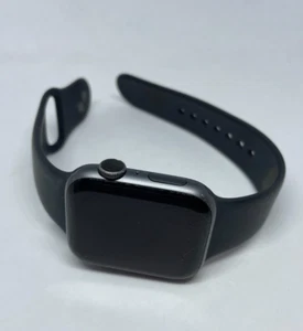 APPLE SERIES 4 44MM SMART WATCH ZEGAREK NA RĘKĘ UŻYWANY STAN CZARNO-SZARY GPS - Zdjęcie 1 z 5