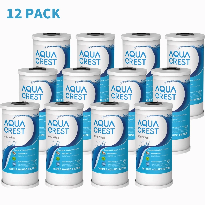AQUACREST AQUA CREST FXHTC Whole House Water Filter Replacement for GE® FXHTC, GXWH40L(12)