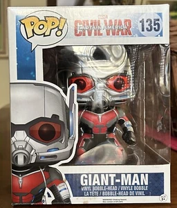 Funko POP! Deluxe Marvel Captain America Civil War Giant Man 135 Brand New - Picture 1 of 7