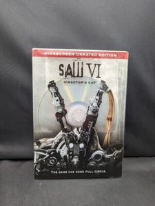 Saw VI (DVD, 2009) Tobin Bell Shawnee Smith Costas Mandylor - Imagen 1 de 1