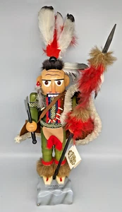 FIRMATO - Steinbach Chief Black Hawk - Schiaccianoci tedesco edizione limitata - 21" - Foto 1 di 8