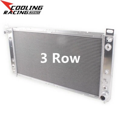 Aluminum Radiator 3-Rows For 03-09 Hummer H2 Adventure Luxury Special Edition V8 Foto 1 de 4