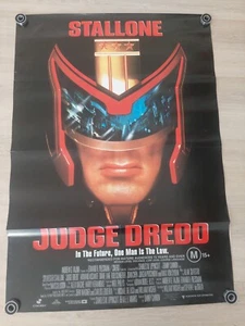 Judge Dredd 1995 Original One Sheet Rolled Movie Poster Australian Stallone - Picture 1 of 1