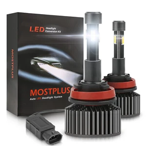 130W 13000LM Focused LED Headlight Conversion Kit H11 H8 H9 6000K Low Beam Set - Picture 1 of 10