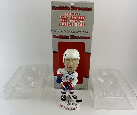 Jody Shelley Syracuse Crunch SGA Bobble MINOR LEAGUE ORIG BOX RARE Autographed Cover