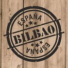 Vinilo De Corte Bilbao Pegatina Bilbao España 10 Cm Adhesivo Pared Tablet Coche