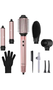 5 in 1 Hair Dryer Brush for Fast Drying Curling Volumizing Straightening - Picture 1 of 7