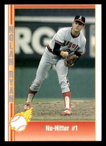 No-Hitter Number 1 1991 Pacific Nolan Ryan Texas Express I  Card #24 Angels