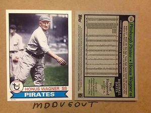 Honus Wagner #153 Piraten Star Hof MVP 2016 Topps Archive 1979 5x7 # Ed / 49 - Bild 1 von 1