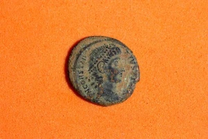 337-361 AD Roman Empire Constantius II Follis Bronze Coin #M17933 - Picture 1 of 2