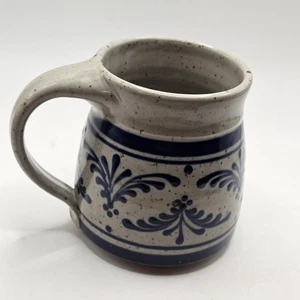 Mark NAFZIGER Steingut Keramik Becher, Handarbeit Studiokeramik Becher, Ohio Potter - Bild 1 von 7