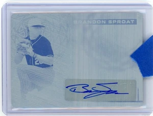 2024 Leaf Trinity BRANDON SROAT Druckplatte AUTO 1/1 - Bild 1 von 2