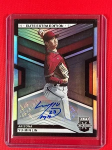 2023 Panini Elite Extra Edition - Yu-Min Lin #120 Signatures (AU, RC) - Picture 1 of 2