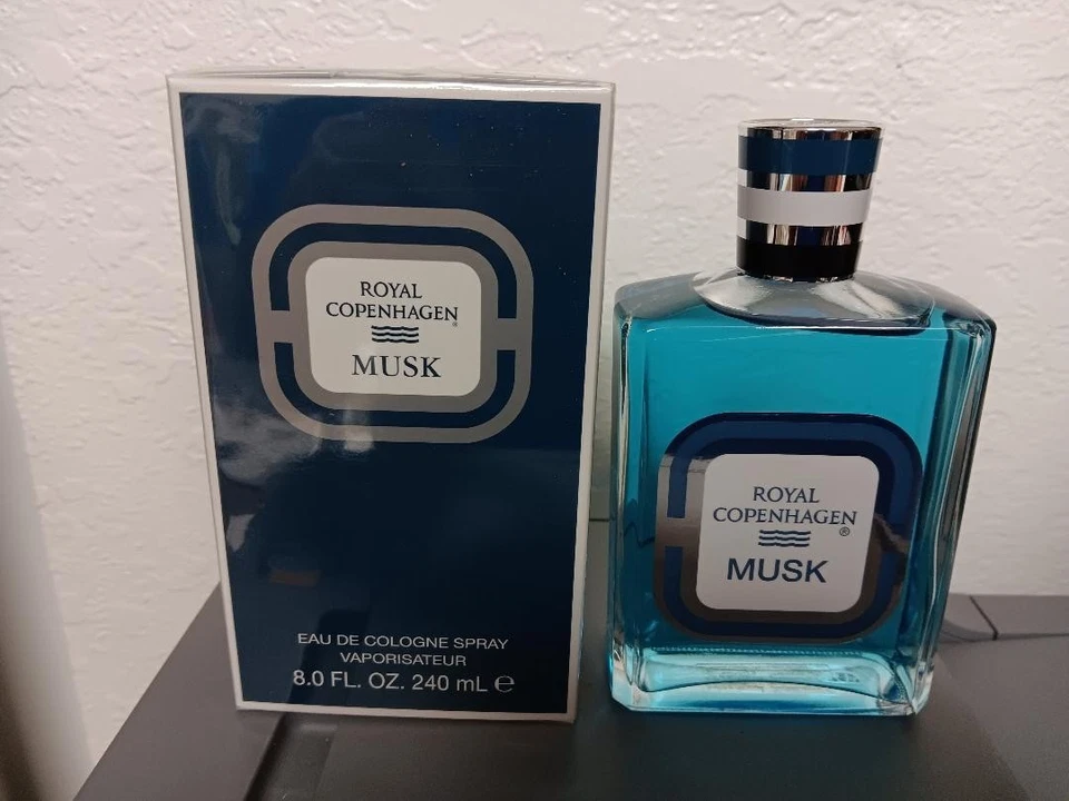 Royal Copenhagen FRAGANCIA ALMIZCLE Hombres After Shave 8oz Splash TOTALMENTE NUEVO Foto 1 de 1